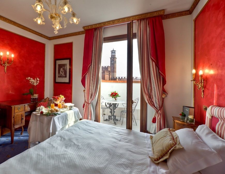 Due Torri Hotel Verona Værelse billede